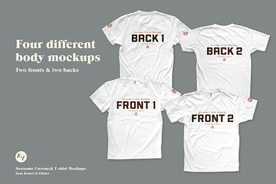 Crewneck T-Shirt MockupsAbout the Product mock up mockup realistic t shirt mock up t shirt mockup template tshirt