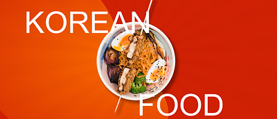 Omo korean food design interface marketing tilda website