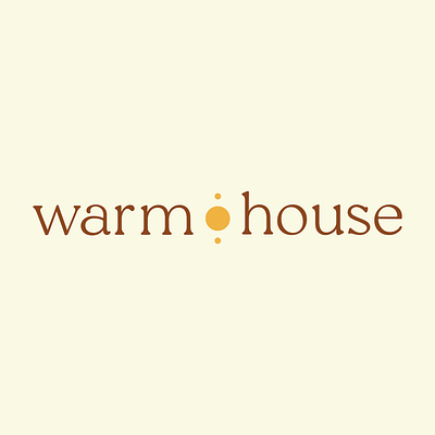 Warm House logo brand brand identity branding branding design graphic design illustrator logo logo design vector