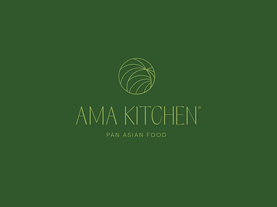 ASIAN RESTAURANT BRANDING CONCEPT asian restaurant branding graphic design green branding logo restaurant restaurant branding