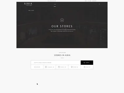 Search Interaction animation brand drop down e commerce filters interaction interaction design search shopping ui uiux webdesign