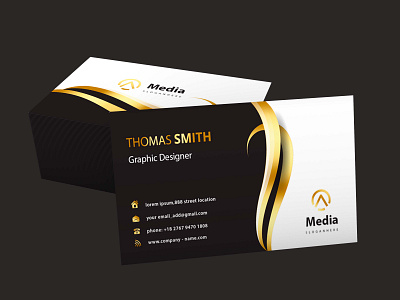 Business Card Design adobe illustrator banner billboard brochure business business card business card design design flat logo flyer graphic design graphic designing graphics logo poster you tube yt thumbnail