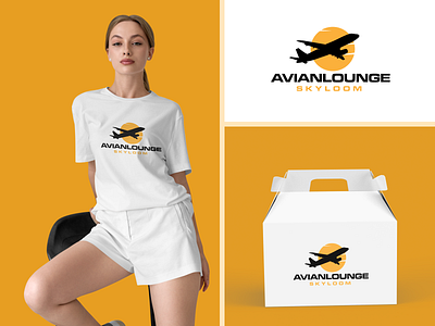 Avianlounge Logo branding design graphic design illustration logo photoshop typography vector