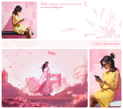 Moodboard: shades of pink 3d animation branding graphic design logo motion graphics ui