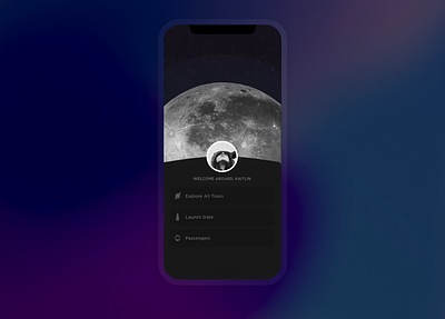 SPACED Design Challenge (Part 2 of 4) animation app booking booking app calendar design figma mars moon outer space planets principle product design sketch space spaced tickets transportation ui ux
