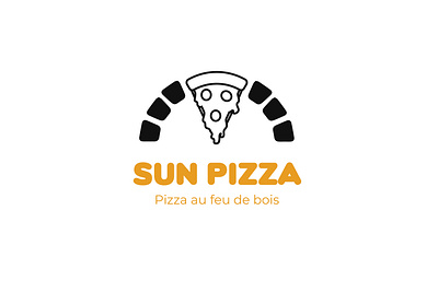 SUN PIZZA LOGO DESIGN branding graphic design logo