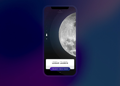 SPACED Design Challenge (Part 4 of 4) animation app booking calendar design mars moon planets principle space spaced transportation ui ux