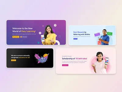 Website Banner Design bangla ui banner design branding graphic design ui ui ux ux