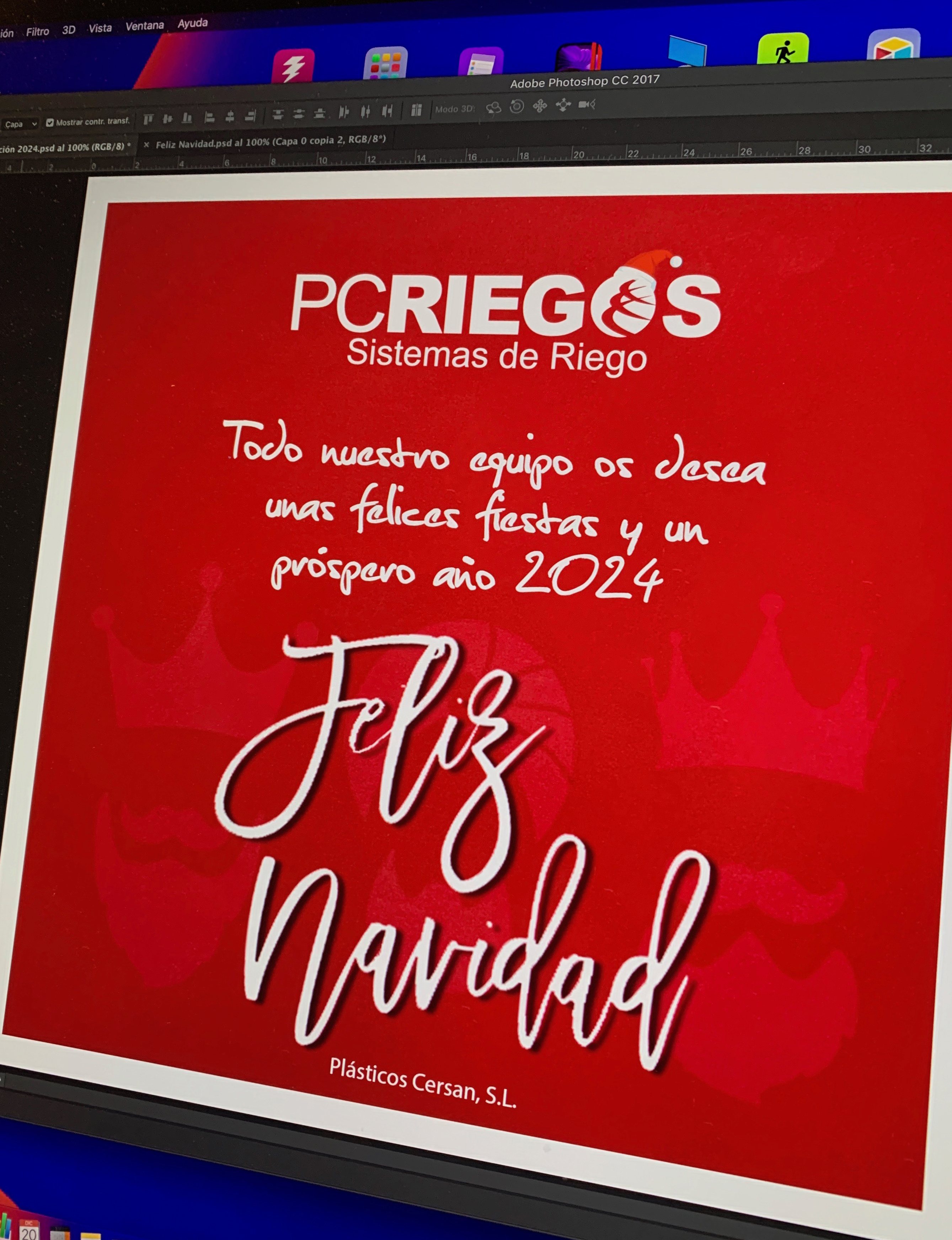 Feliz Navidad graphic design