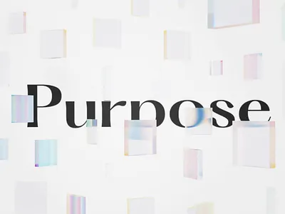 Purpose through design. 3d graphic design motion graphics