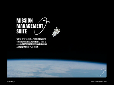 💫 Mission Managment Suite branding cosmos logo logo design mission space spaceship