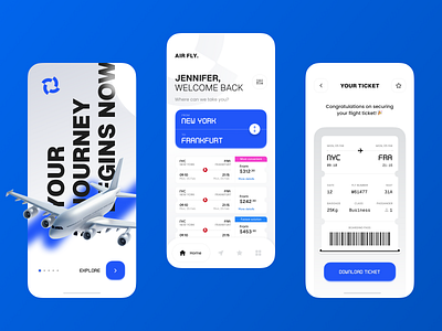 Fly Tickets App air app fly mobile tickets