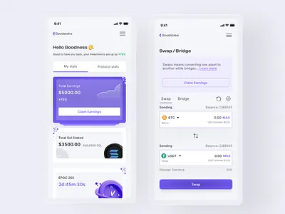 Defi Protocol Web platform app application blockchain crypto cryptocurrency dao dashboard defi design figma mobile mobile app productdesign staking ui uidesign uxdesign web3 webapp webdesign