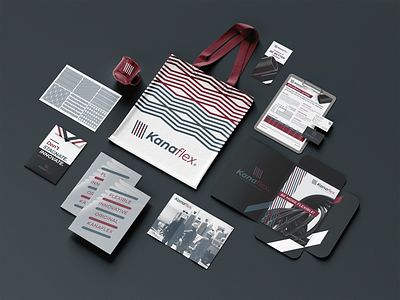 Kanaflex Corporation - Brand Identity System brand branding digital design graphic design iconography identity kanaflex corporation logo logos ognen trpeski trpeski design trpeskidesign visual design web design website layout