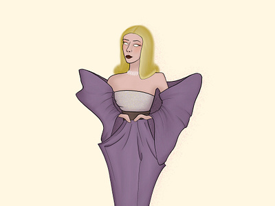 Bewitched Design fashion fashion design flat illustration illustration procreate