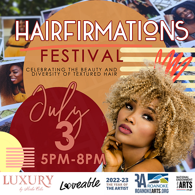 Hairfirmations Festival Flyer