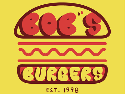 Bob's Burgers Concept Branding bobsburgers brand brandidentity branding burger concept design fastfood graphic design illustration logo logodesign mockup packagedesign packaging rebrand visualidentity