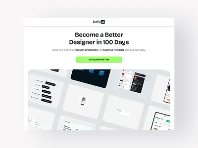 Daily UI Challenge | Daily UI Landing Page auto layout daily ui daily ui 100 daily ui challenge daily ui landing page design figma figma auto layout ui ui design
