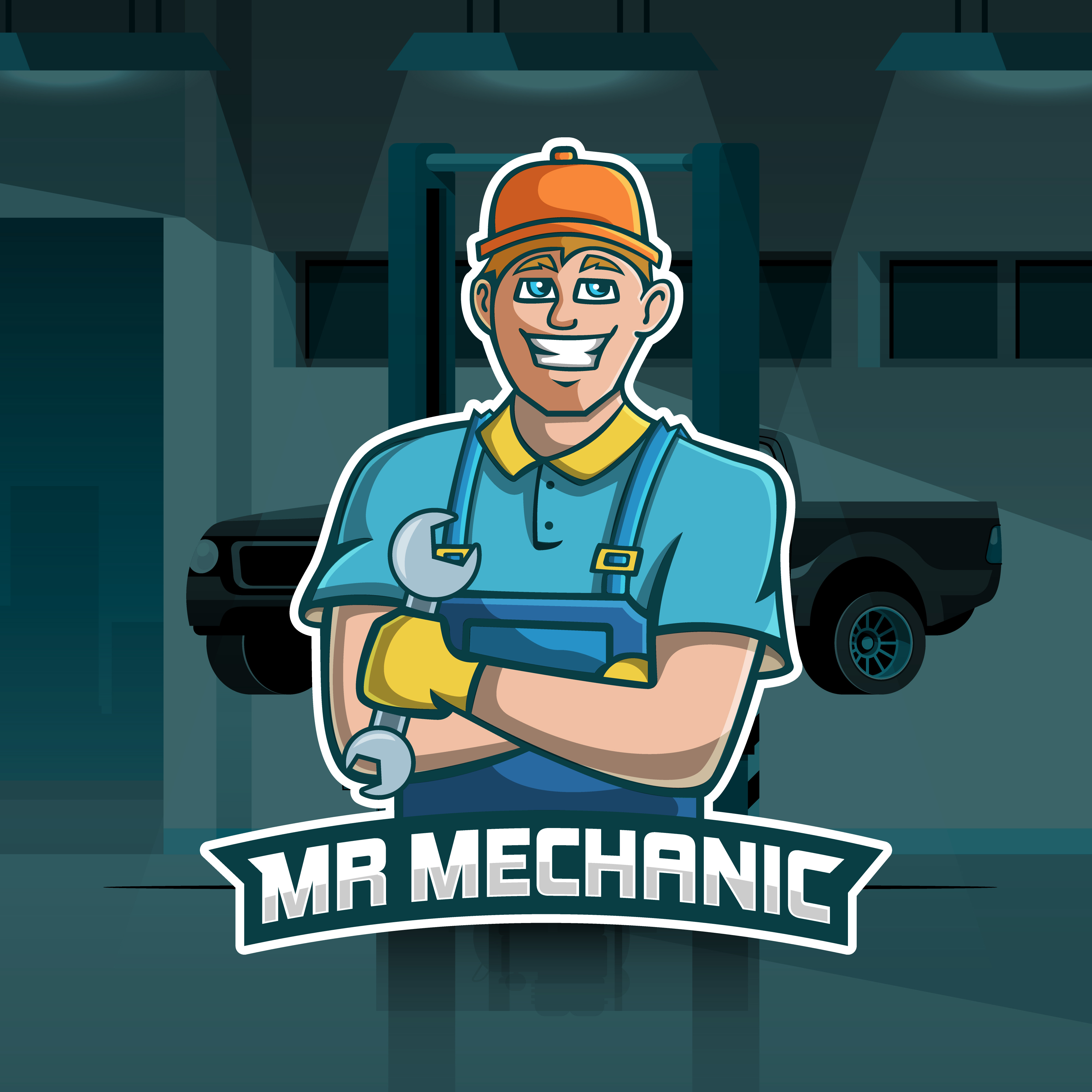 Example of Mascot Logo Design & Cartoon Characters