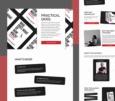 Promo Website Redesign Concept design figma landing page ui uiux user interface web design website