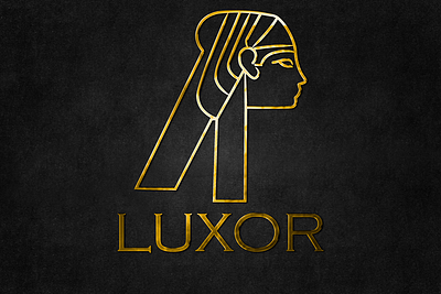 Luxor logo design graphic design