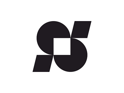 S Logo design flat graphic design icon logo minimal s logo vector