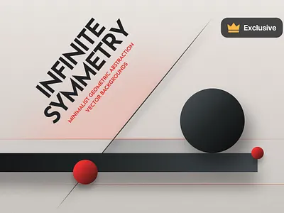 Infinite Symmetry - Geometric Backgrounds abstract abstraction artwork background circle composition decorate decorative elegant geo geometric gradient illustration japan japanese lines minimalist retro vector wallpaper