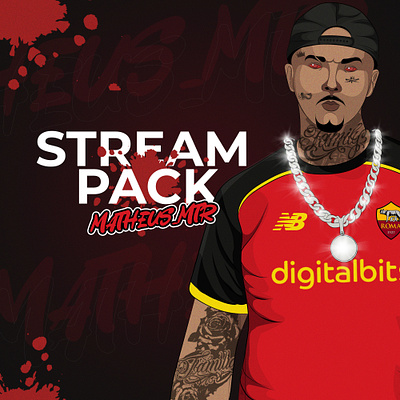 STREAMPACK DESIGN - MATHEUS_MTR animation branding graphic design live motion graphics streaming twitch