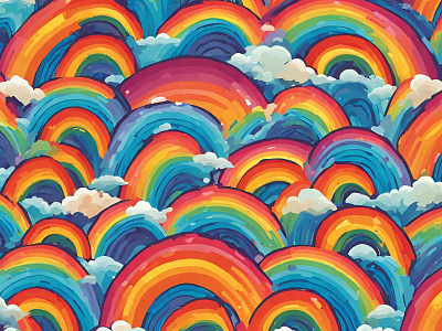 Rainbow Background design graphic design illustration vector