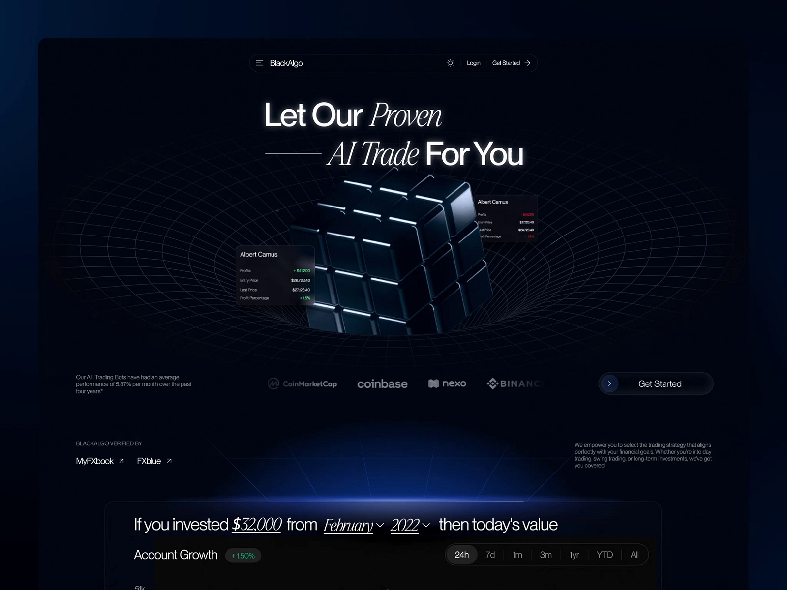SaaS Landing Page by Komet Studios on Dribbble