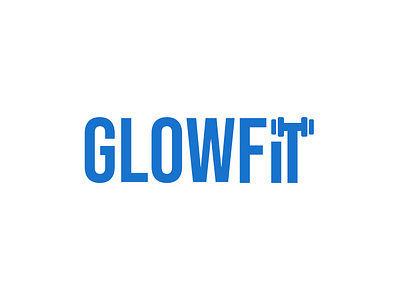 New Look, New Energy! Discover the "GlowFit" logo branding graphic design logo