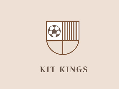 KIT KINGS football graphic design kits messi ronaldo soccer ui ux vintage website