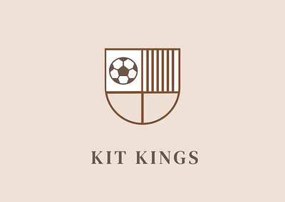 KIT KINGS football graphic design kits messi ronaldo soccer ui ux vintage website
