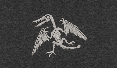 Dragon Beast Illustration beast dragon handdrawn illustration monster tshirt
