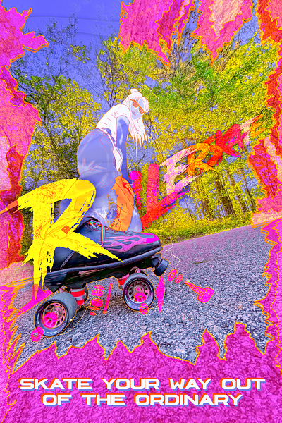 Rollerblade ad ad ads digital illlustration illustration photo photograph photography rollerblade