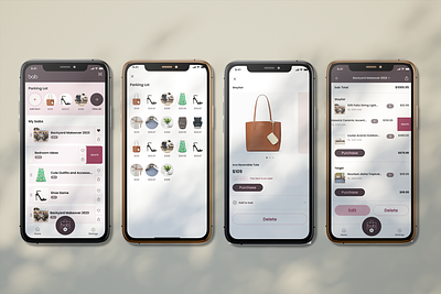 BAB App Design app design bab big ass bag shopping ui ui design