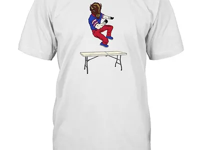 Buffalo Bills Mascot Buf Table T Shirt