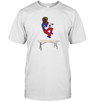 Buffalo Bills Mascot Buf Table T Shirt