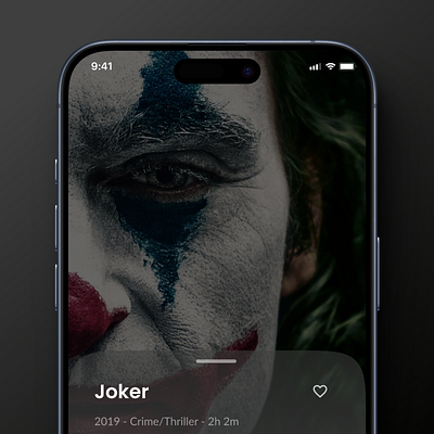 Movie Descripition Page UI cinema design design community figma mobile design movie ui userinterface ux uxui