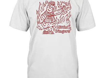 Hittin Dingers LS T Shirt