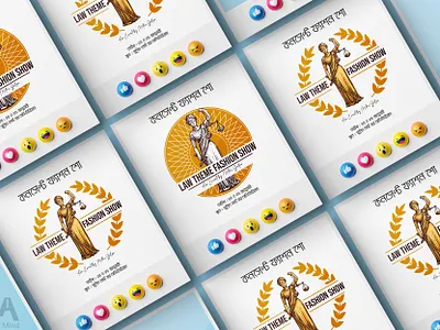 Law Theme Concept Fashion Show brand branding concept fashion graphic design law lawyer logo