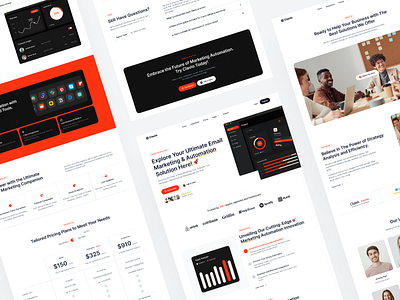 Saas Website Templates Designs Themes Templates And Downloadable Graphic Elements On Dribbble Saas Website Templates Designs Themes Templates And Downloadable Graphic Elements On Dribbble