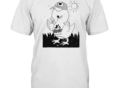 Baby Duck I Love Bread Wonder T Shirt