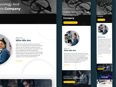 IT Website branding designing ui web designing web development