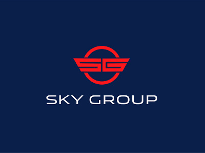 Sky Group brand brandidentity branding design font graphic design identity illustration logo logotype
