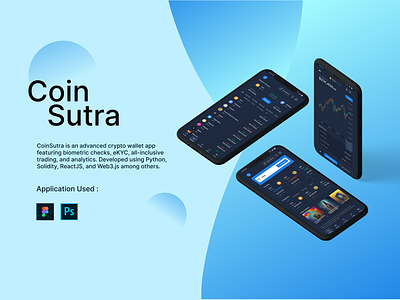 CoinSutra – Crypto Wallet App crypto wallet app cryptocurrency css design digital currency digital payment finance graphic design html illustration mobile app design mobile app development ui ux wallet app design