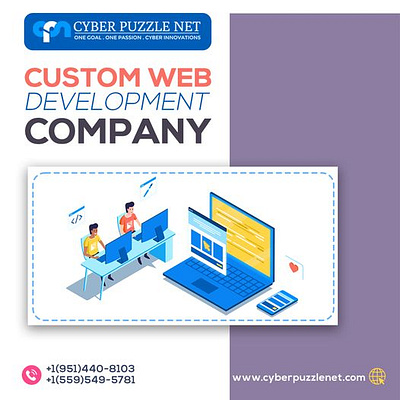 Custom Web Development Company - Cyber Puzzle Net customsoftwaredevelopmentcompany digital marketing company digital marketing services web design company