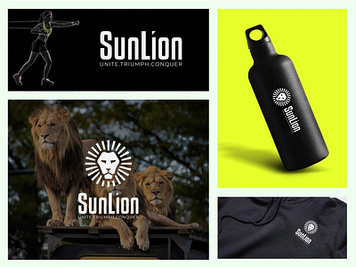 Sunlion sports brand logo brand identity guidelines app apps logo brand idenity branding design graphic design illustration lion logo logo design logo maker logo shop logo studio logodesign sports sun sunlion ui vector