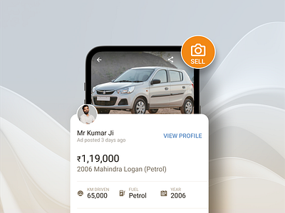 OLX buy and sell graphic design ui