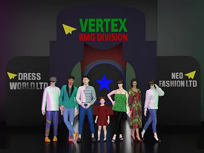 3D FASHION SHOOT 3d animation branding graphic design